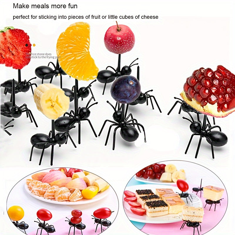 Ant Food Pick Dessert Fork Reusable Ant Food Pick Halloween Party Decor