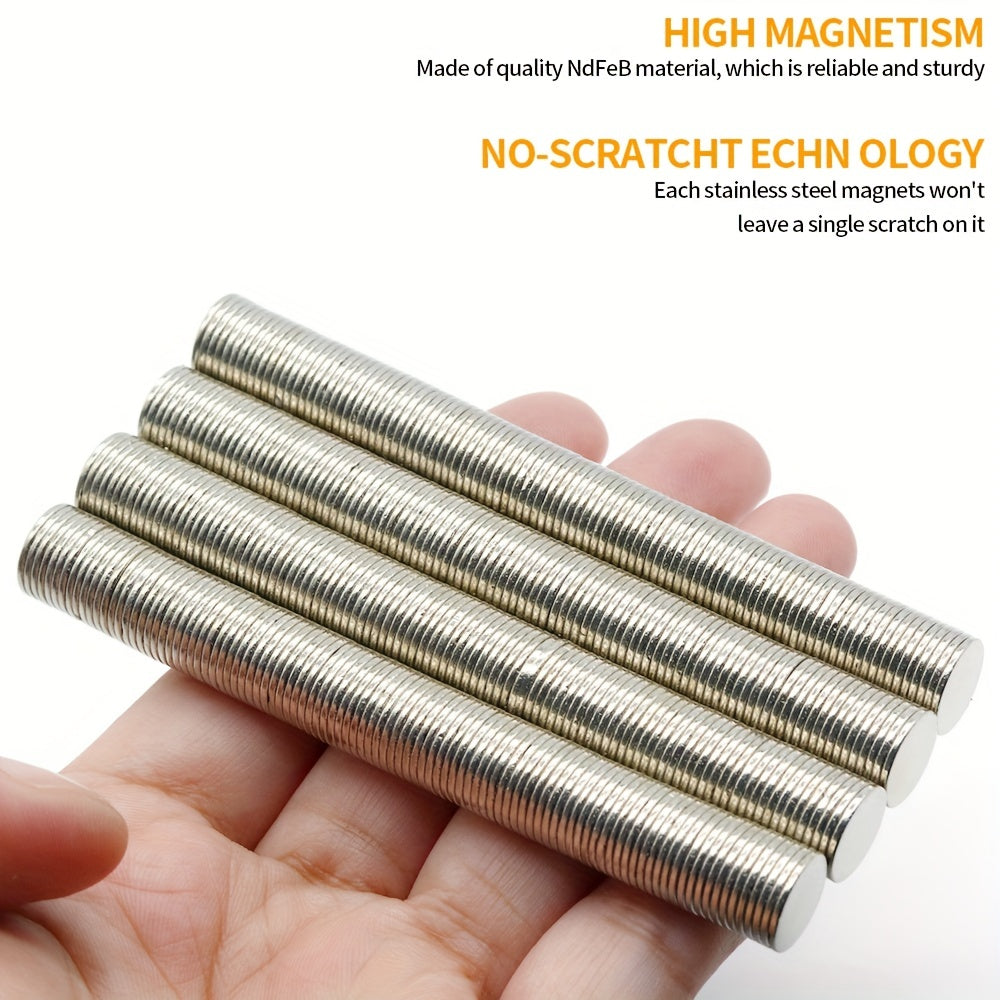 50pcs 10x1mm Refrigerator Magnets Whiteboard Office Fridge Magnets
