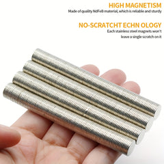 50pcs 10x1mm Refrigerator Magnets Whiteboard Office Fridge Magnets