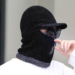 Coldproof Windproof Warm Hat Winter Zipper Fishing Balaclava Hat