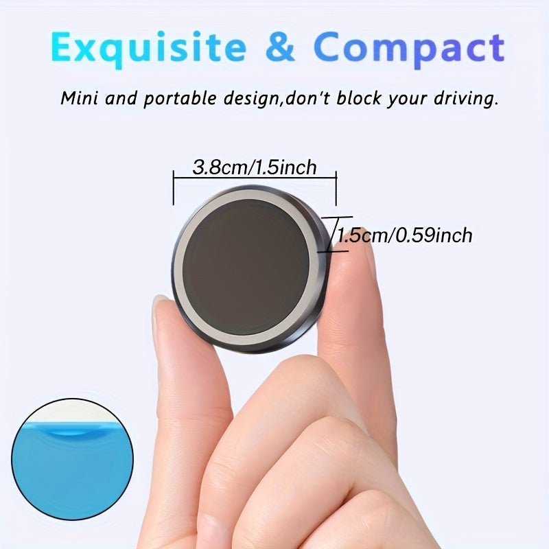 Metal Magnetic Car Phone Holder Without Gravity Steering Wheel