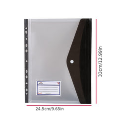 Stationery Bag Document Holder File Pockets A4 Folder Blinder Protectors