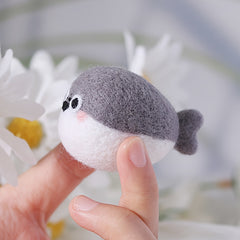 Wool Needle Felting Kit for Beginners - DIY Art Craft Material Package