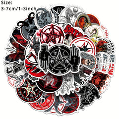 50pcs Satan Fallen Angel Devil Series Stickers for Mobile Phone Cases