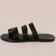 Waterproof Open toe Flat Sandals Women's Beach Shoes