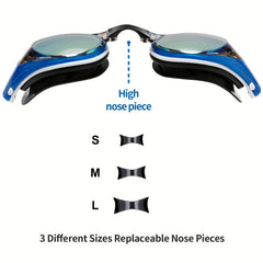 Swimming Goggles Anti Fog UV Protection No Leaks