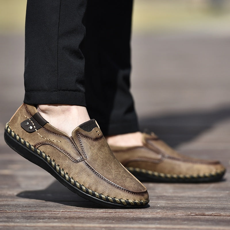 Men's Comfortable Loafer Shoes Non Slip Casual Walking Shoes