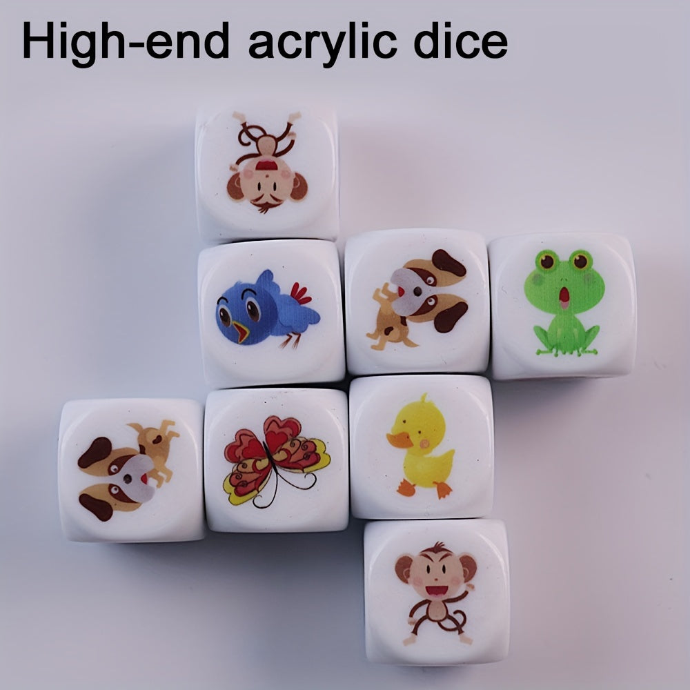 2pcs Board Game Dices Fun for Family Gatherings