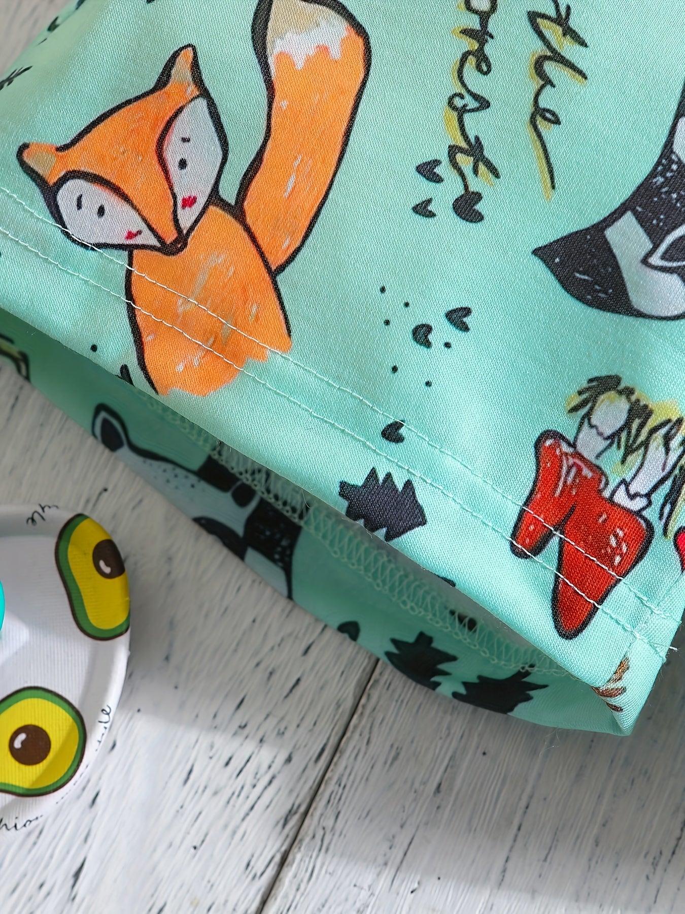 Boys Cartoon Animal Print Casual Shorts Kids Summer Clothes