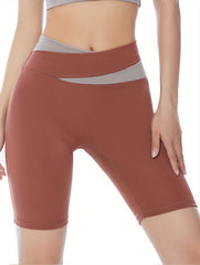 High Waist Seamless Yoga Shorts for Women