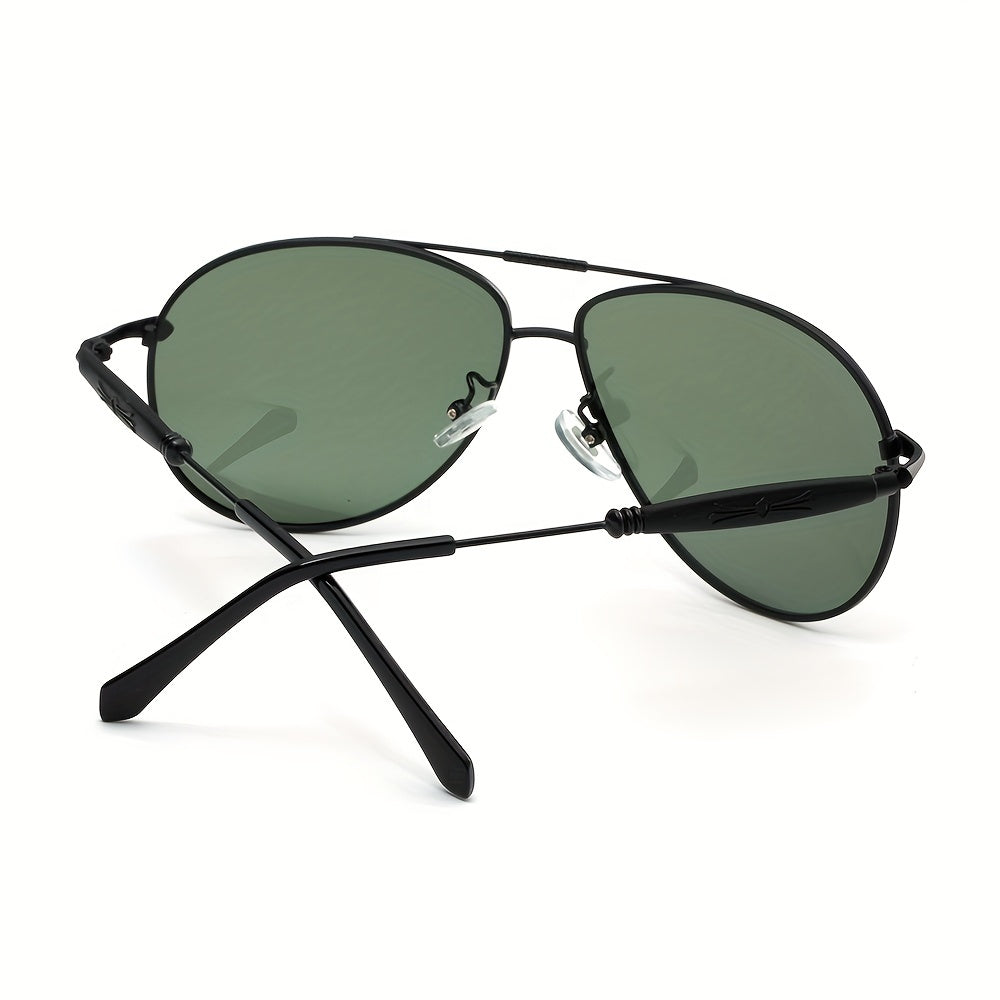 Men's Polarized Aviator Sunglasses for Outdoor Travel