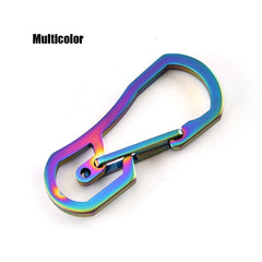Titanium Carabiner Keychain for Camping and Hiking