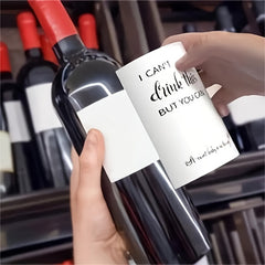 6pcs Funny Pregnancy Wine Labels, Perfect for Pregnancy Announcements