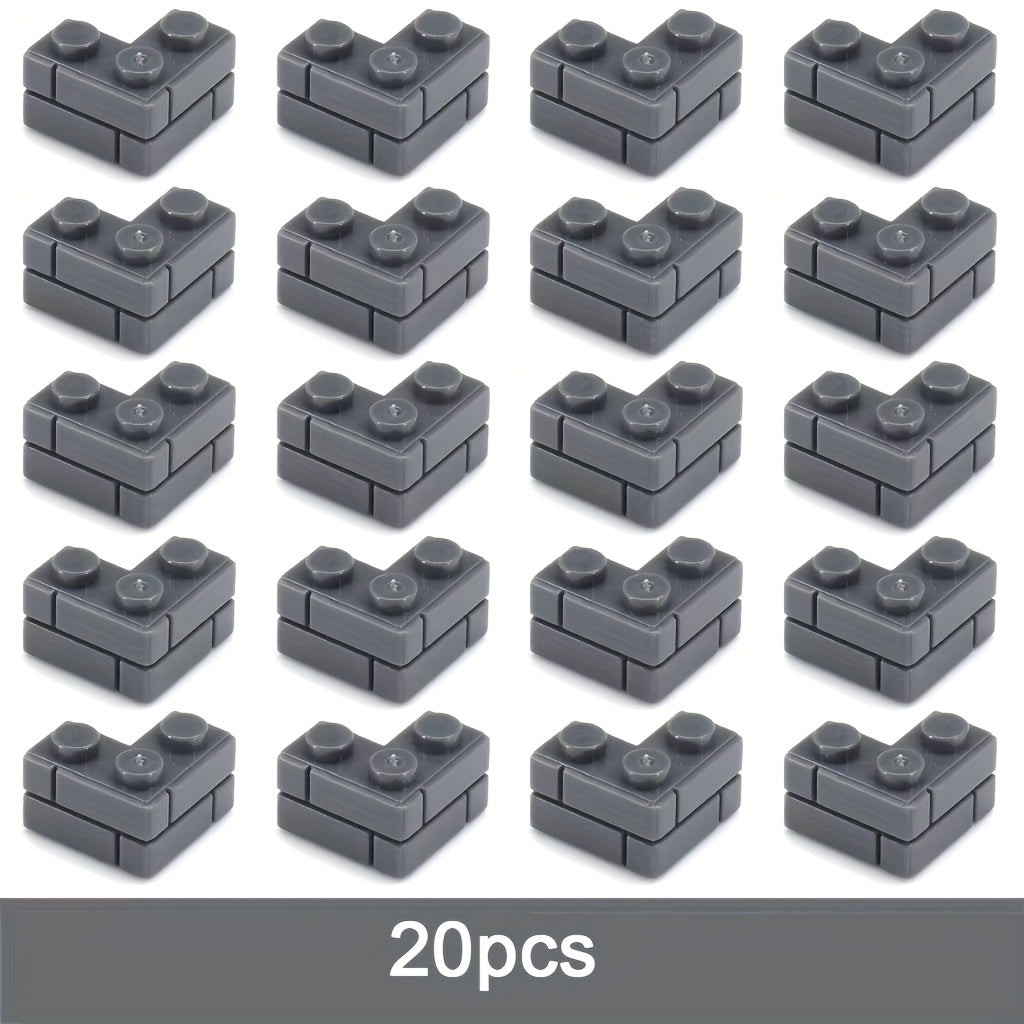 20pcs Corner Wall Tiles Small Pieces 1 2 Building B