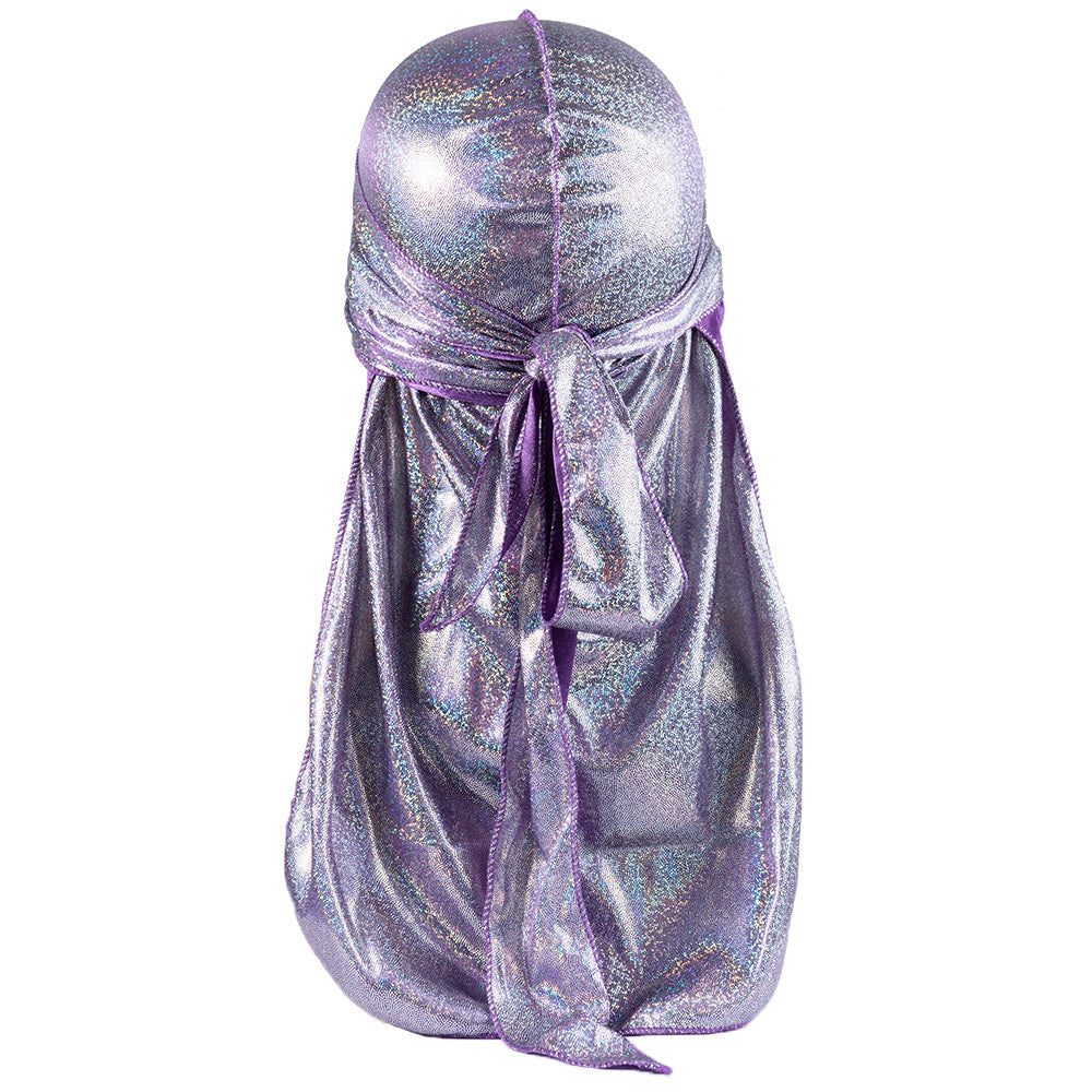 Plated Durag Pirate Hat Men Street Dress Bandana