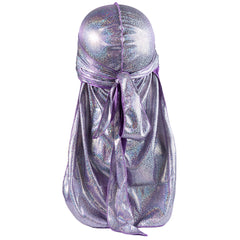 Plated Durag Pirate Hat Men Street Dress Bandana