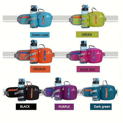 Sports Fanny Pack with Water Bottle Holder