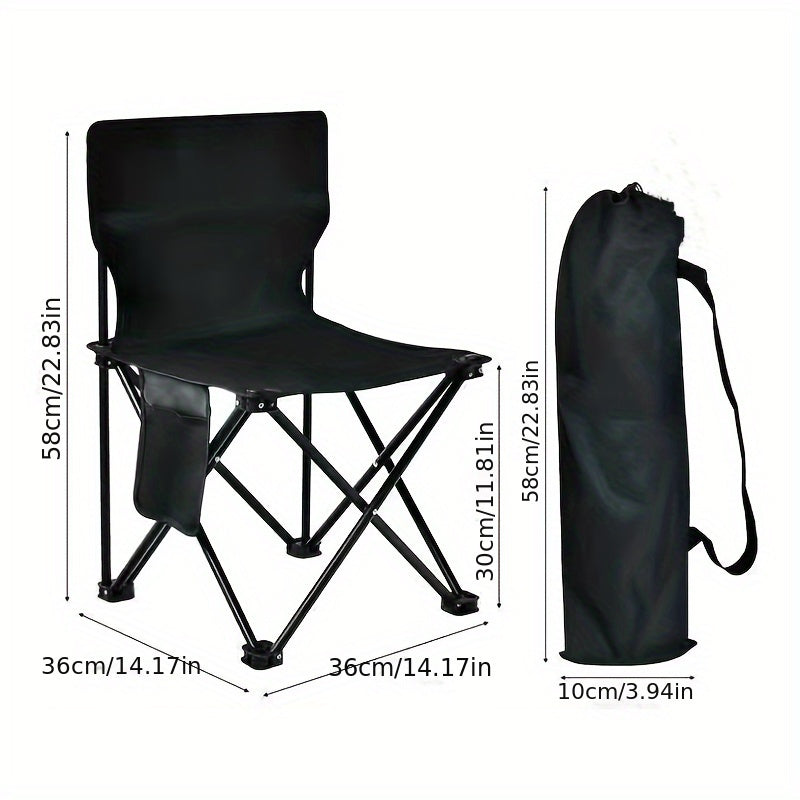 Portable Outdoor Folding Chair for Camping Travel Fishing
