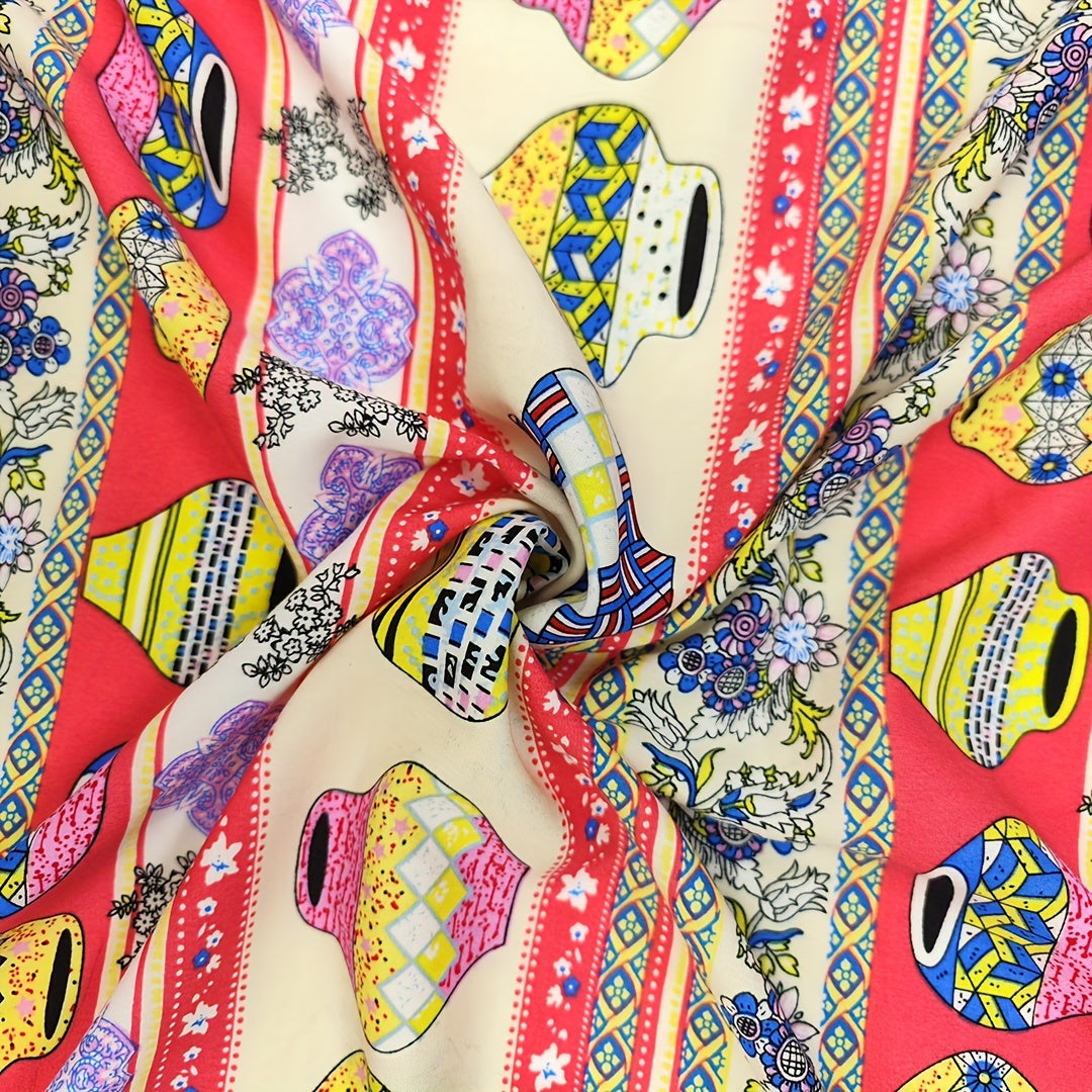 1yd DIY Cotton Fabric for Clothes Pants Dress Quilts Single Quilt Cover