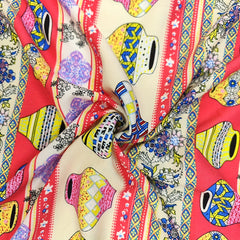 1yd DIY Cotton Fabric for Clothes Pants Dress Quilts Single Quilt Cover