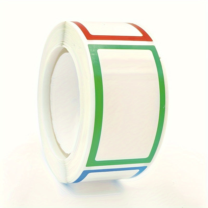 250 Colored Refrigerator Seasoning Jar Sticker Roll