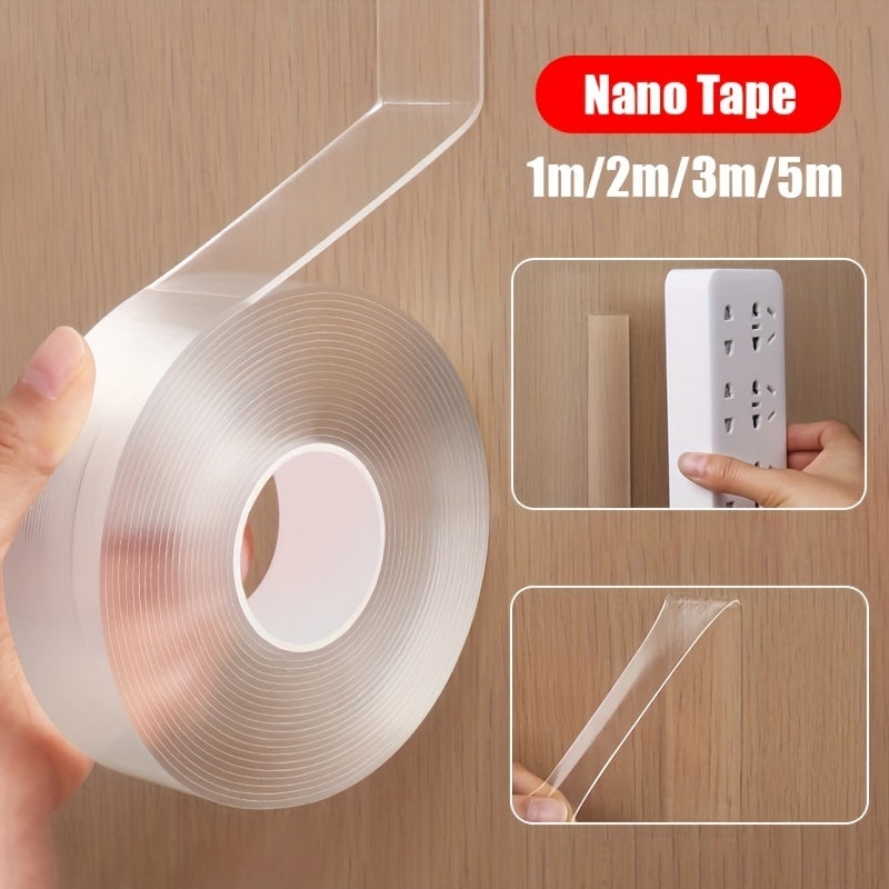 Washable Reusable Nano Tape Double Sided Adhesive Universal