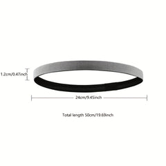 Elastic Sports Headband Breathable Workout Headband