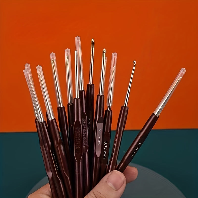 16pcs Crochet Kit Yarn Knitting Needle Set