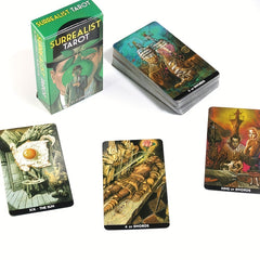 Surrealist Tarot Deck w/ QRCode Guidebook