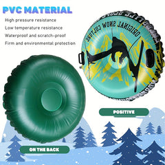 Inflatable Skiing Circle Snow Sled 47inch 119