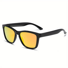 Men's Polarized Retro Square Frame Sunglasses UV Protection RZ1371