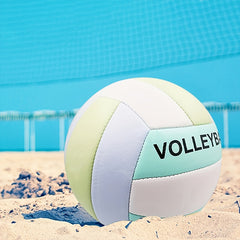 Outdoor Beach Volleyball PU Leather Soft Training Ball