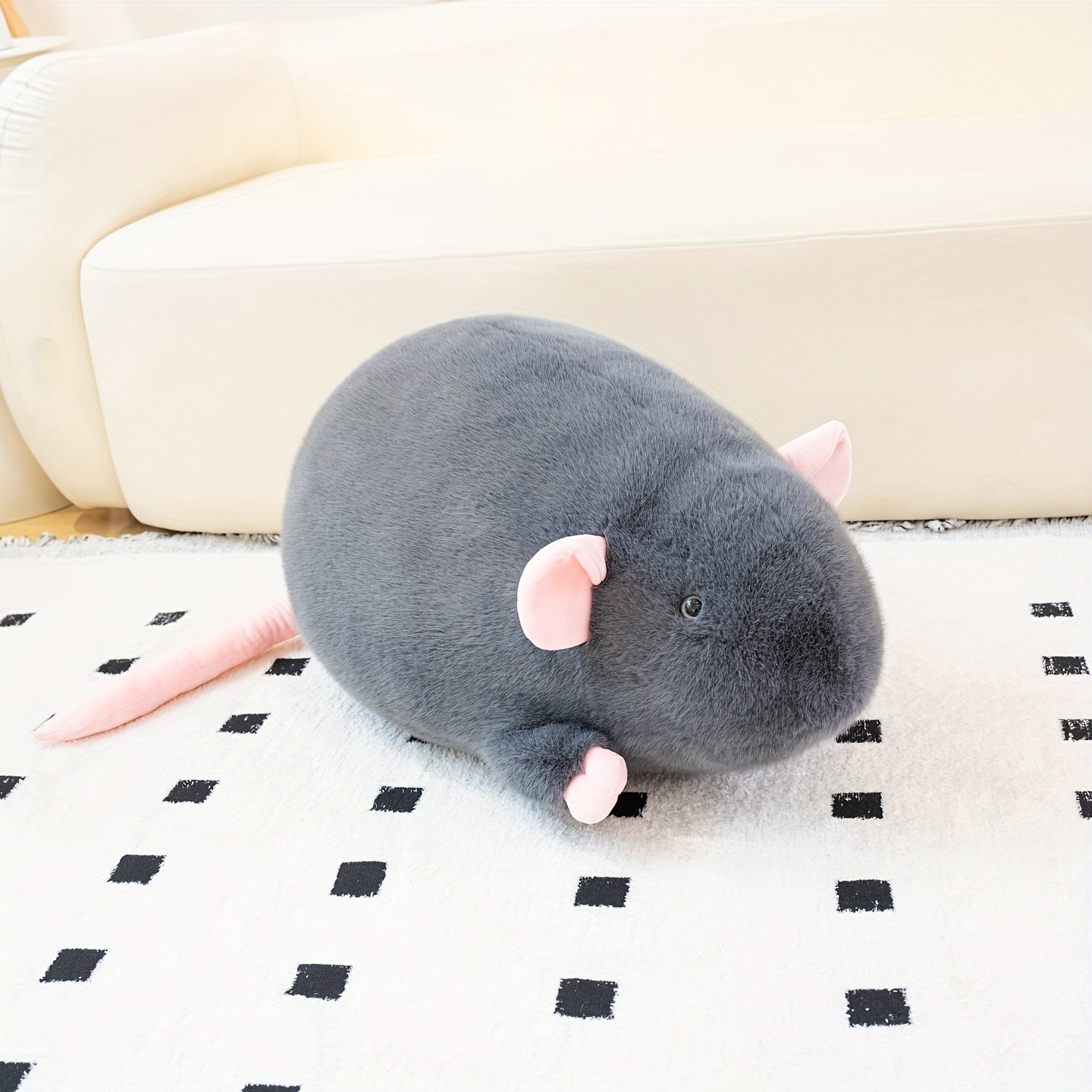 Cartoon Mouse Plush Toy Soft Stuffed Animal Ideal Gift for Kids