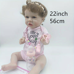22 inch Pink Hoodie Reborn Doll Birthday Christmas