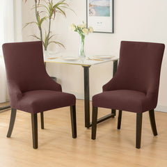 Jacquard Dining Chair Slipcover Non slip Chair Cover Furniture Protector