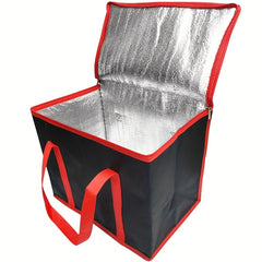 Portable Insulated Lunch Bag with Aluminum Foil Lining