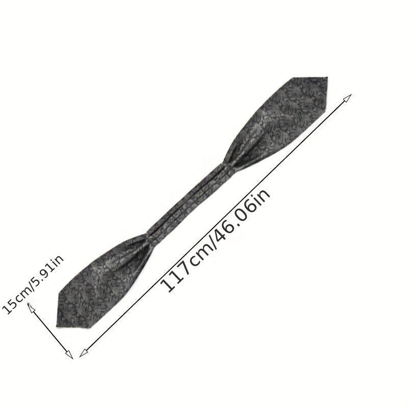 Retro Pattern Neck Scarf for Men