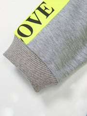 Girls' Side Taping Crew Neck Buckle Belt Dress For Party Going Out