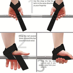 Anti Sprain Weightlifting Strap Non Slip Wristband for Bodybuilding