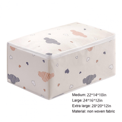 Large Capacity Quilt Organizer for Closet Space Optimization