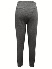 Sports Leggings Women's Plus Gnomes Print Fleece Lined Warm Pants