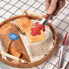 4pcs Christmas Food Clips Silicone Multifunctional Kitchen Clips