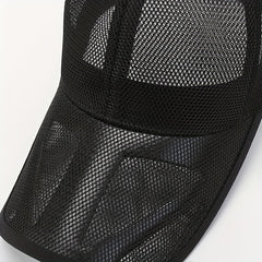 Unisex Mesh Breathable Baseball Cap Trucker Hat