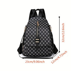 Multipurpose Backpack Shoulder Bag For Ladies