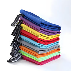 Microfibre Towel Compact Lightweight Fast Drying Travel Sports Gym