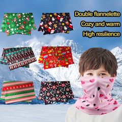 Kids' Thick Neck Cover Double Sided Balaclava