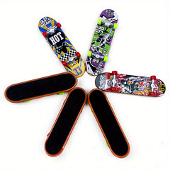 Alloy Finger Skateboard Small Toy for Desktop Play