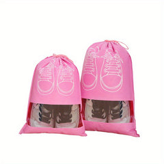 1pc Non-woven Dust Shoe Bag Travel Shoe Cover Storage Bundle Mouth Bag