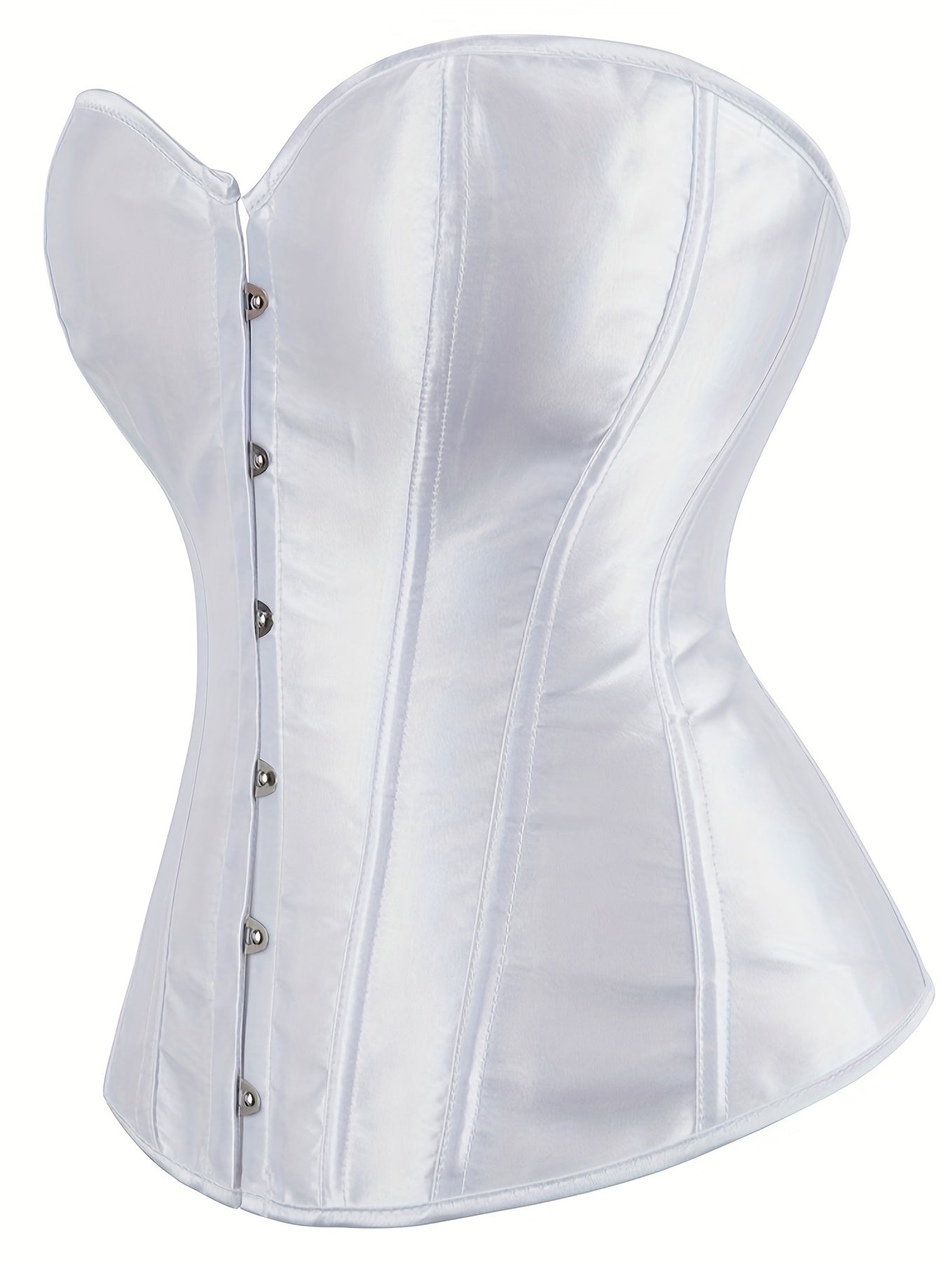 Strapless Corset Bustier Tummy Control Lace Body Shaper Women's Lingerie