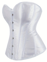 Strapless Corset Bustier Tummy Control Lace Body Shaper Women's Lingerie
